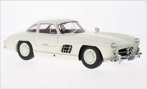 Mercedes 300 Base 1/18 Minichamps (W198 I) white 1954 diecast model cars