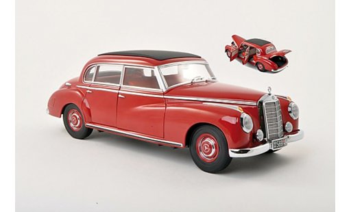Mercedes 300 Base 1/18 Norev (W186) red diecast model cars