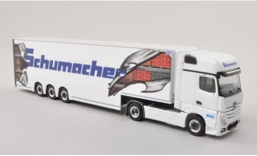 Mercedes Actros Gigaspace 1/87 Herpa 11 Schumacher -Doppelstock-SZ diecast model cars