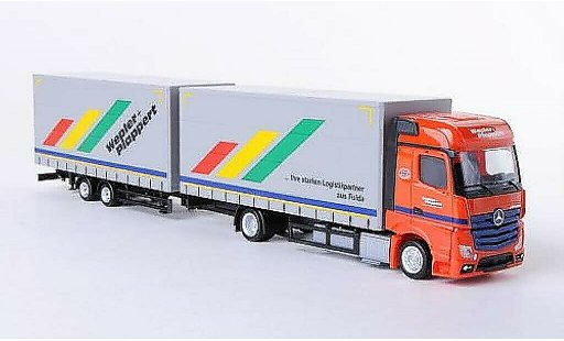 Mercedes Actros Bigspace 1/87 Herpa 11 Wepler + Plappert Volumen-HZ diecast model cars
