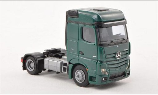 Mercedes Actros Bigspace 1/87 AWM 2 green Solo-Zugmaschine 2-achsig green diecast model cars