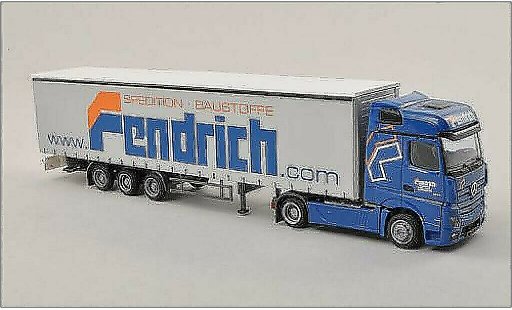 Mercedes Actros Bigspace 1/87 AWM 2 Fendrich Mega-G-KSZ diecast model cars