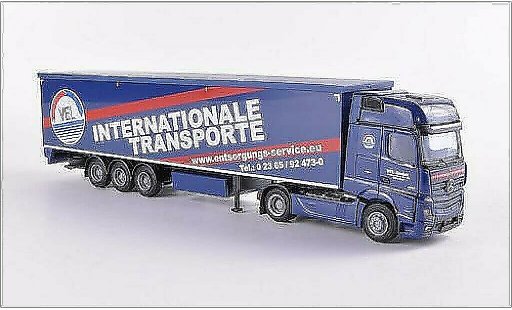 Mercedes Actros Gigaspace 1/87 AWM 2 Gigaliner V.E.L. Schubboden-SZ diecast model cars