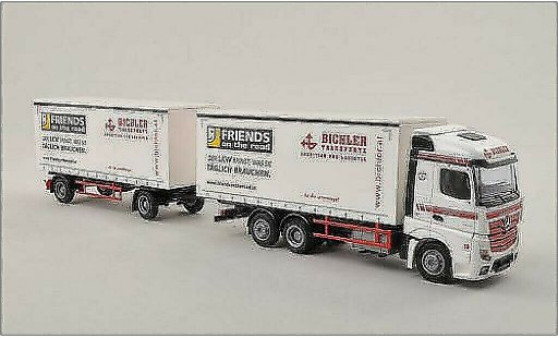 Mercedes Actros Streamspace 1/87 AWM 2 Bichler (A) G-KHZ diecast model cars