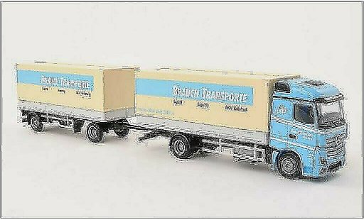 Mercedes Actros Streamspace 1/87 AWM 2 Brauch Transporte Pr-HZ diecast model cars