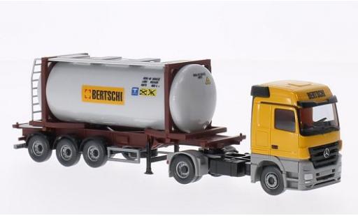 Diecast model cars Mercedes Actros 1/87 Wiking Bertschi 1:87 Mercedes Actros 1/87 Wiking Bertschi 1:87 diecast model cars