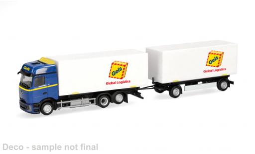 Diecast model cars Mercedes Actros L ProCabin Geis 1/87 Herpa
