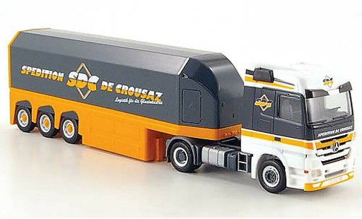 Mercedes Classe GLA Base 1/87 Herpa Actros LH 08 Glastransp.-SZ Interliner/De Crousaz diecast model cars