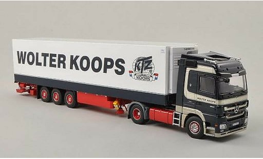 Mercedes Actros Base 1/50 Tekno LH MP3 Wolter Koops (NL) Kuhltrunk-SZ diecast model cars