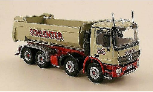 Mercedes Actros Base 1/50 NZG MP3 8x4 Schlenter Muldenkipper diecast model cars