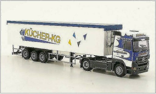 Mercedes Actros Base 1/87 AWM MP3 LH Kucher-KG (A) diecast model cars