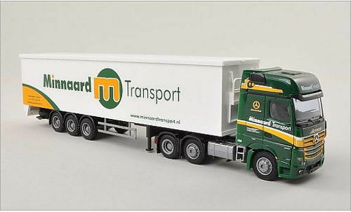 Mercedes Actros Gigaspace 1/87 AWM MP4 Minnaard Giga./Aerop.-Schubb.-SZ diecast model cars