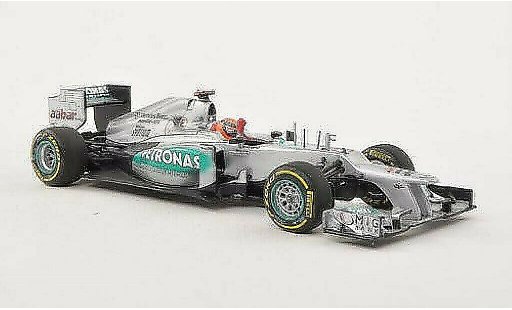Mercedes F1 2012 1/43 Minichamps W03 No.7 Petronas GP Valencia diecast model cars