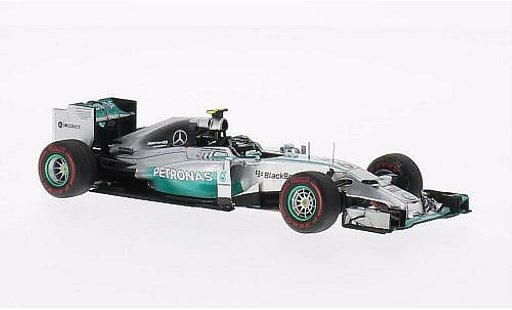 Mercedes F1 2014 1/43 Spark W05 Hybrid No.6 Petronas GP Monaco diecast model cars