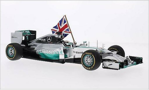 Mercedes F1 2014 1/18 Spark W05 No.44 formula 1 GP Abu Dhabi diecast model cars