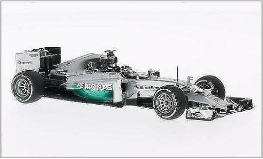 Mercedes F1 2014 1/43 Minichamps W05 No.6 AMG Petronas Team Petronas formula 1 GP Australien diecast model cars