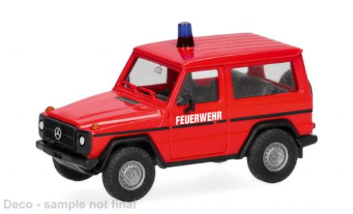 Diecast model cars Mercedes Classe G Feuerwehr 1/87 Herpa