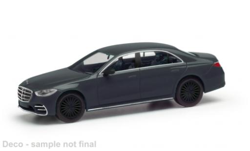 Diecast model cars Mercedes Classe S anthrazit 1/87 Herpa