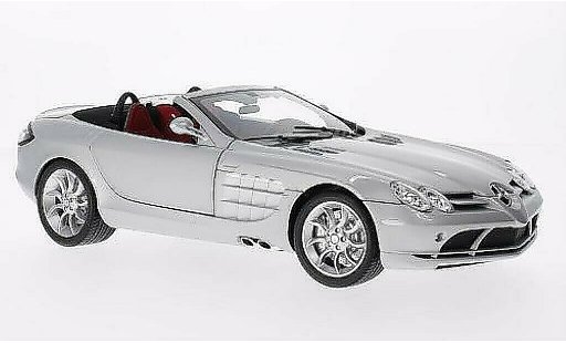 Mercedes SLR Roadster 1/18 Minichamps McLaren grey 2007 diecast model cars