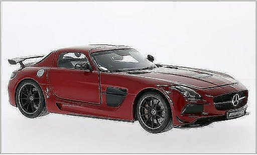 Mercedes B Black Series 1/18 Minichamps AMG red 2013 diecast model cars