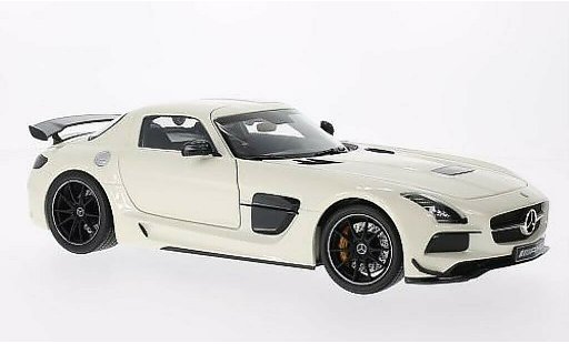 Mercedes SLS Black Series 1/18 Minichamps AMG (C197) white 2013 diecast model cars