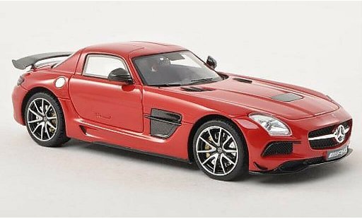 Mercedes C Black Series 1/43 Minichamps AMG Coupe (C197) red 2013 diecast model cars