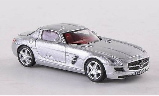 Mercedes C Coupe 1/87 Schuco AMG grey diecast model cars