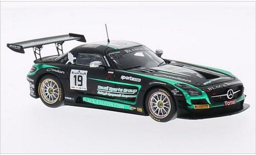 Mercedes SLS GT3 1/43 Spark AMG No.19 Black Falcon 24h Spa 2014 diecast model cars