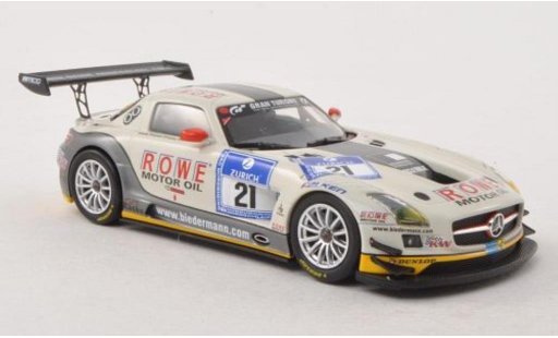 Mercedes SLS GT3 1/43 Minichamps AMG No.21 Rowe Racing 24h Nurburgring 2012 /Bullitt diecast model cars