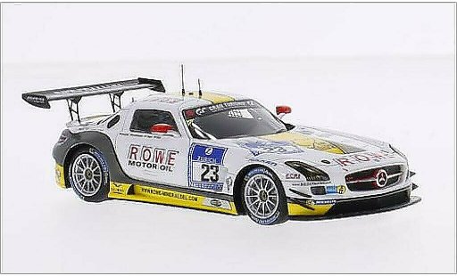 Mercedes SLS GT3 1/43 Spark AMG No.23 ROWE Racing 24h Nurburgring 2015 /T.Jager diecast model cars