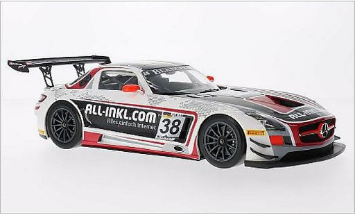 Mercedes SLS GT3 1/18 Minichamps AMG No.38 Munnich Motorsport FIA GT1 World Championship 2012 /M.Winkelhock diecast model cars
