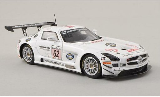 Mercedes C GT3 1/43 Spark AMG No.62 AMG Customer Sports 24h Spa 2013 /A.Brundle diecast model cars