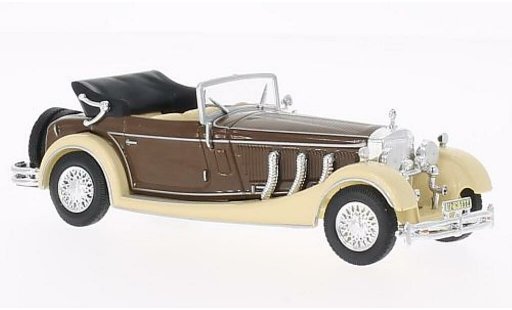 Mercedes SS Base 1/43 WhiteBox beige/brown 1933 diecast model cars