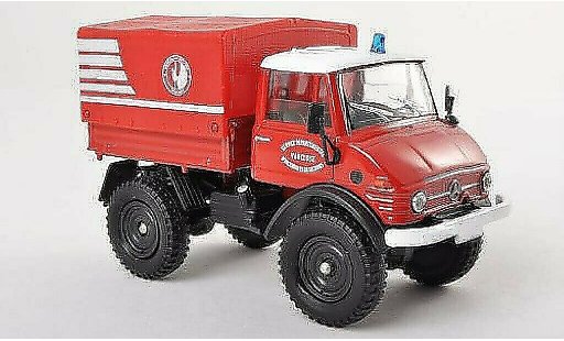Mercedes Unimog 406-425 1/50 Solido 406 Vehicule dIncendie et de Secours - Vaucluse Fire brigade 1963 diecast model cars