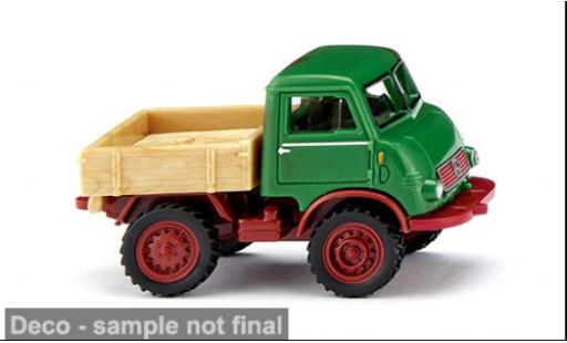 Mercedes Unimog 1/87 Wiking U401 gr&uuml;n/rot 1950 1:87 diecast model cars