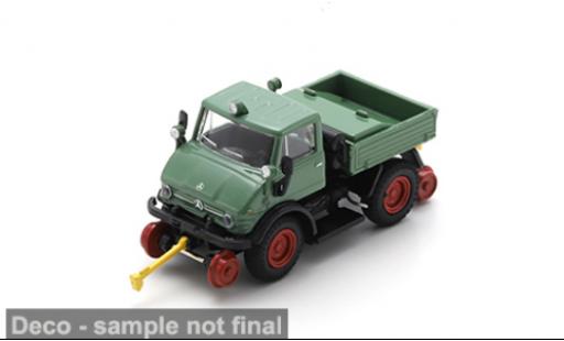 Mercedes Unimog 1/87 Schuco U406 Railroad-Version gr&uuml;n 1:87 diecast model cars