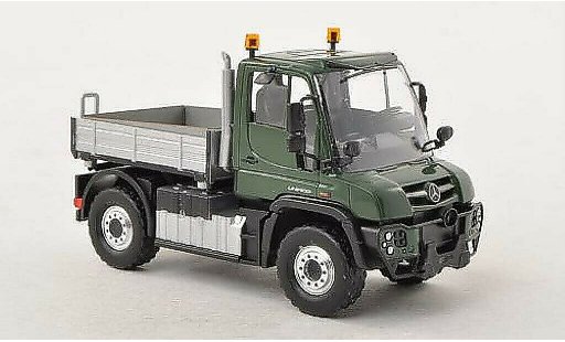 Mercedes Unimog 406-425 1/87 Busch U430 flatbed green diecast model cars