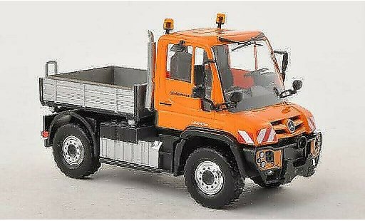 Mercedes Unimog 406-425 1/87 Busch U430 flatbed Strassenmeisterei diecast model cars