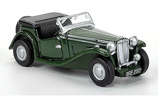 MG TC Base 1/76 Oxford green 1949 diecast model cars