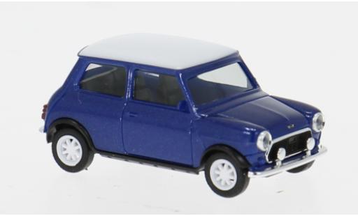 Mini Cooper 1/87 Herpa blau/weiss 1:87 diecast model cars