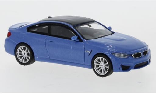 Diecast model cars Bmw M4 1/64 Mini GT (F82) metallic blue/carbon RHD Bmw M4 1/64 Mini GT (F82) metallic blue/carbon RHD diecast model cars