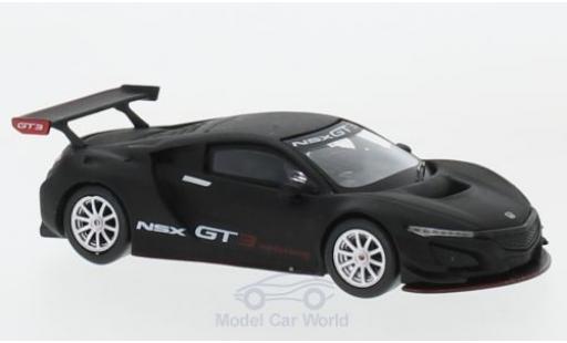 Diecast model cars Honda NSX 1/64 Mini GT GT3 matt-black Presentation Honda NSX 1/64 Mini GT GT3 matt-black Presentation diecast model cars