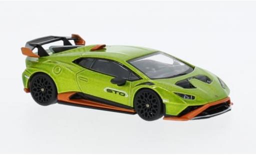 Diecast model cars Lamborghini Huracan 1/64 Mini GT STO metallise grün 1:64 Lamborghini Huracan 1/64 Mini GT STO metallise grün 1:64 diecast model cars