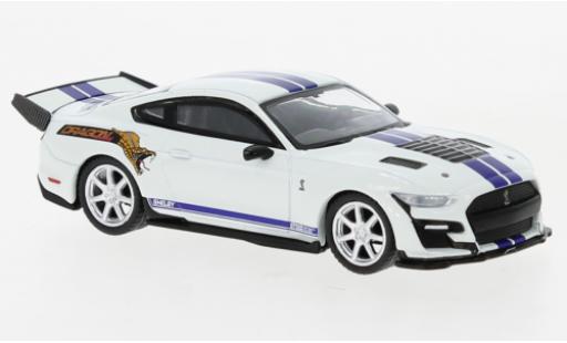 Diecast model cars Ford Mustang 1/64 Mini GT GT500 Dragonsnake white/Dekor Ford Mustang 1/64 Mini GT GT500 Dragonsnake white/Dekor diecast model cars