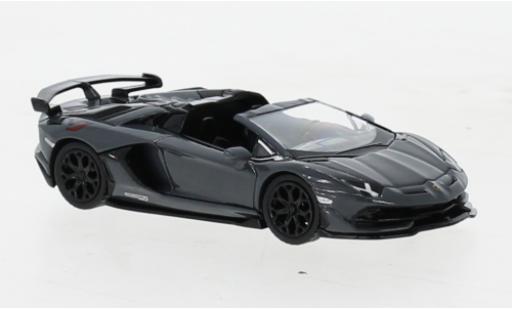 Diecast model cars Lamborghini Aventador 1/64 Mini GT SVJ Roadster metallise grey Lamborghini Aventador 1/64 Mini GT SVJ Roadster metallise grey diecast model cars