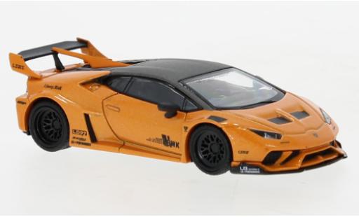 Diecast model cars Lamborghini Huracan 1/64 Mini GT GT LB Works metallise orange Lamborghini Huracan 1/64 Mini GT GT LB Works metallise orange diecast model cars
