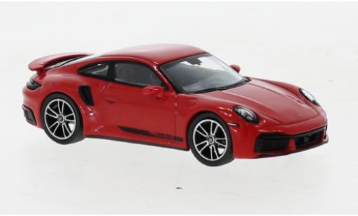 Porsche 992 Turbo s 1/64 Mini GT 911  Turbo S red diecast model cars