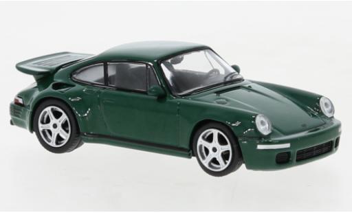 Ruf CTR 1/64 Mini GT Porsche RUF Anniversaire green foncé diecast model cars