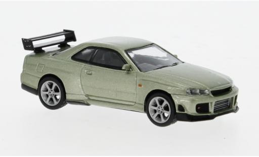 Diecast model cars Nissan Skyline 1/64 Mini GT GT-R (R34) Tommykaira R-z grün 1:64 Nissan Skyline 1/64 Mini GT GT-R (R34) Tommykaira R-z grün 1:64 diecast model cars
