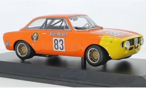 Diecast model cars Alfa Romeo GT 1/18 Minichamps A 1300 Junior No.83 Jägermeister DRM 1972 R.Maschke Alfa Romeo GT 1/18 Minichamps A 1300 Junior No.83 Jägermeister DRM 1972 R.Maschke diecast model cars